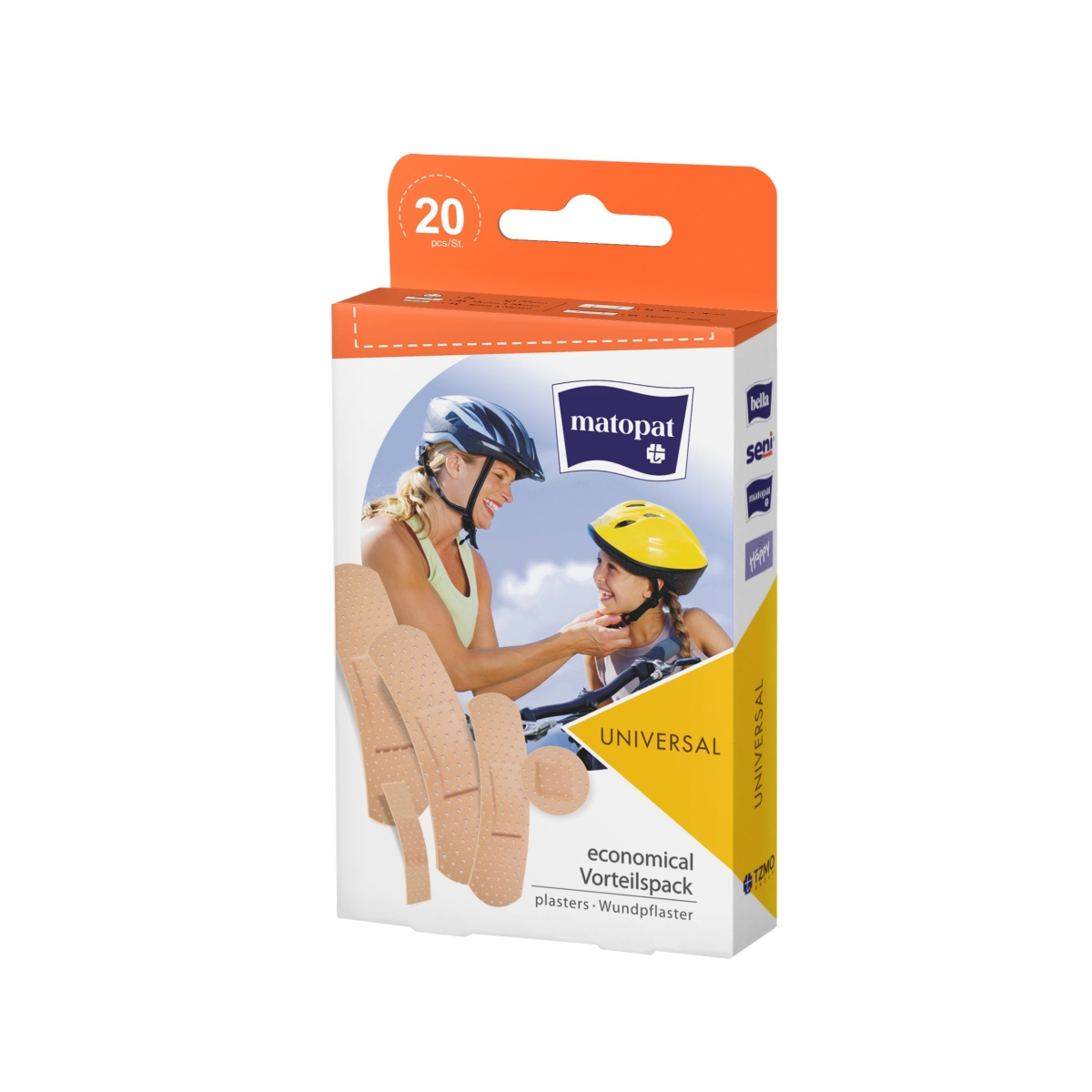 MATOPAT UNIVERSAL plāksteri, 20 gab. - Produkta attēls