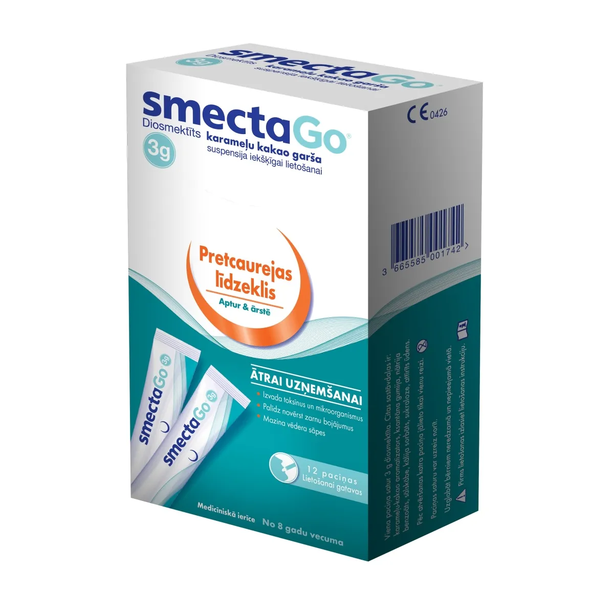 SMECTAGO suspensija, 12 gab - Produkta attēls