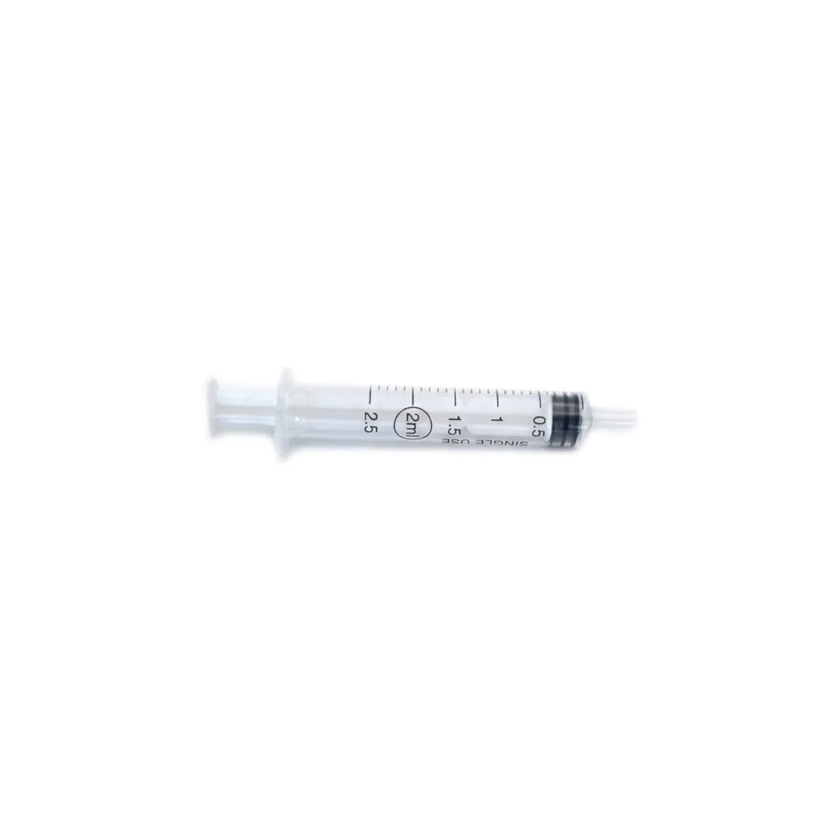 Šļirce bez adatas (2 ml), 100 gab - Produkta attēls