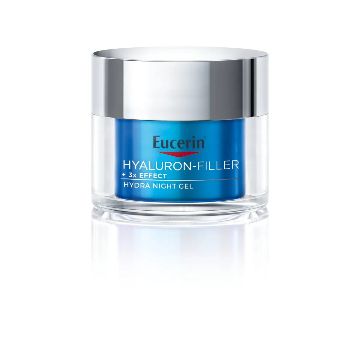 EUCERIN Hyaluron-Filler +3x Effect intensīvi mitrinošs nakts gēlkrēms, 50 ml - Produkta attēls
