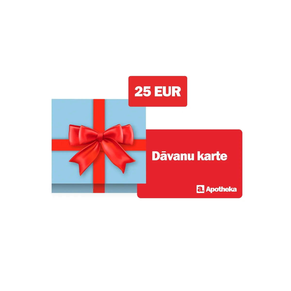 APOTHEKA DĀVANU KARTE 25 EUR - Produkta attēls