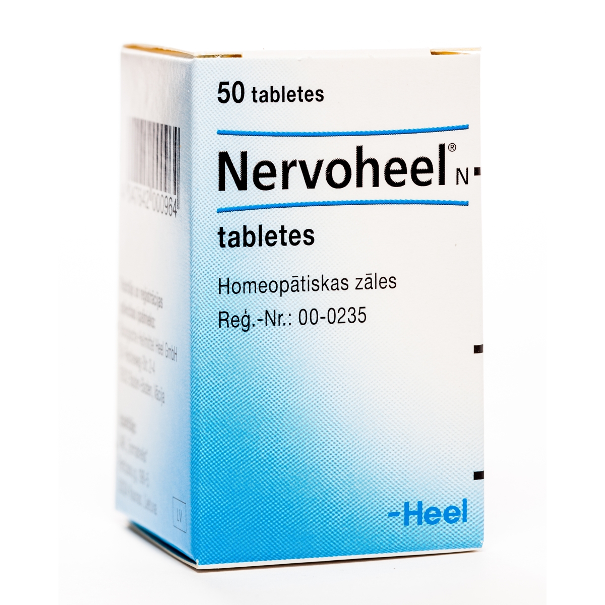 NERVOHEEL N TABLETES N50 - Produkta attēls