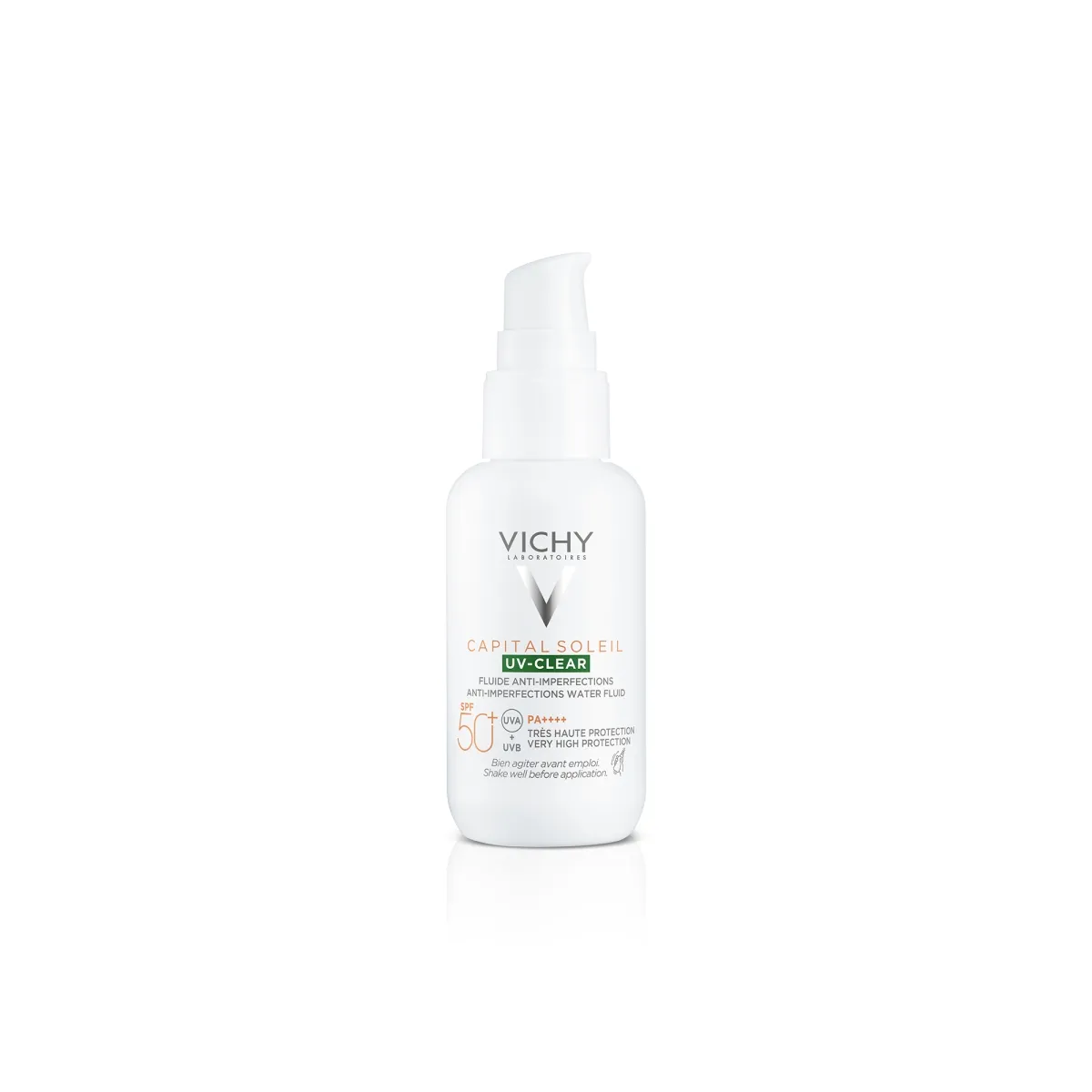 VICHY CAPITAL SOLEIL UV-Clear fluīds SPF 50+, 40 ml - Produkta attēls