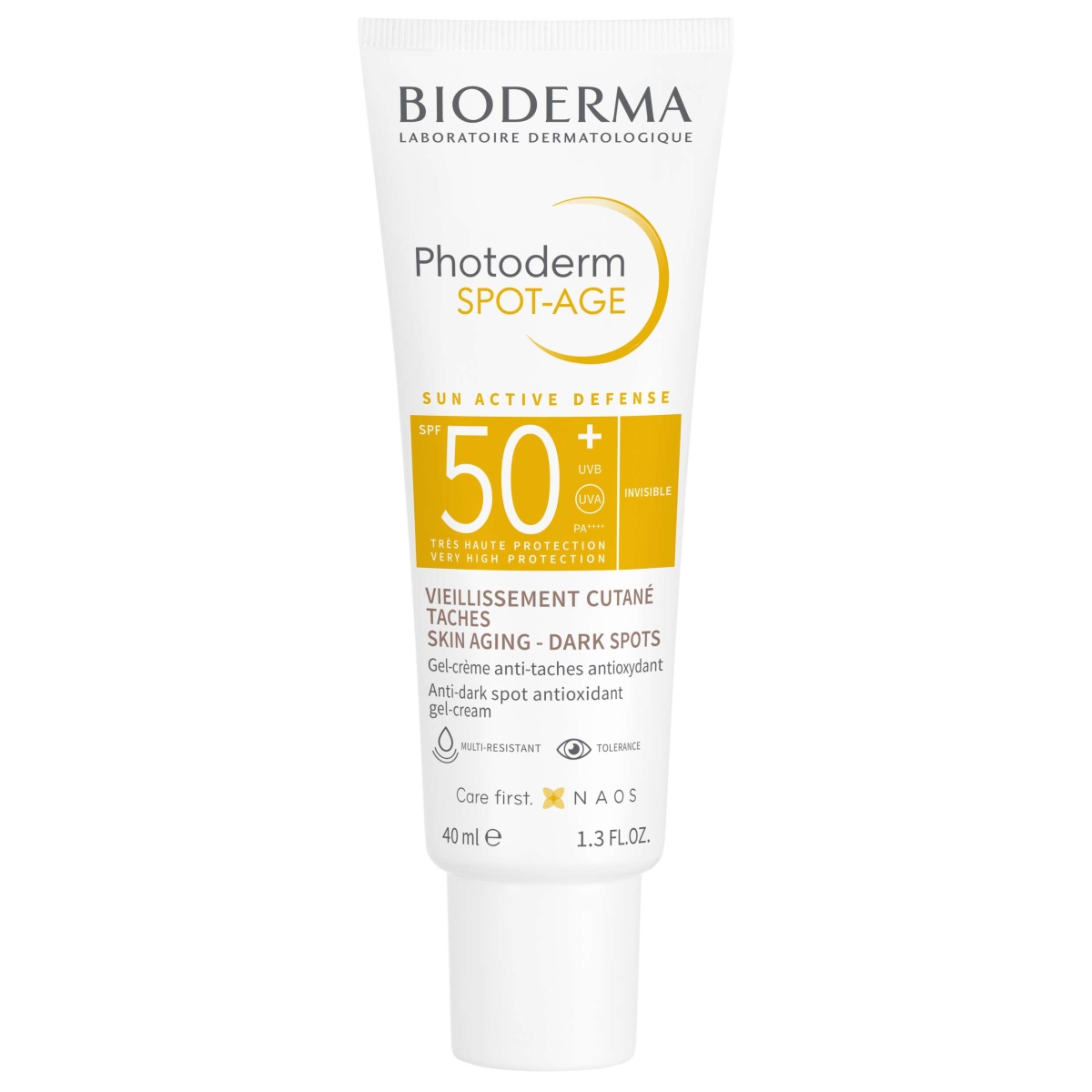 BIODERMA Photoderm SPOT-AGE SPF50+ krēms, 40 ml - Produkta attēls