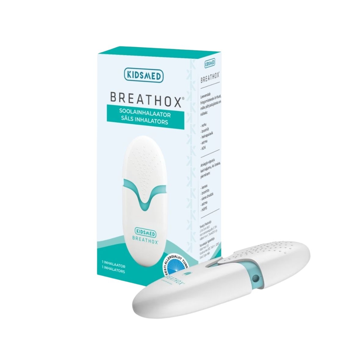 KIDSMED Breathox sāls inhalators - Produkta attēls