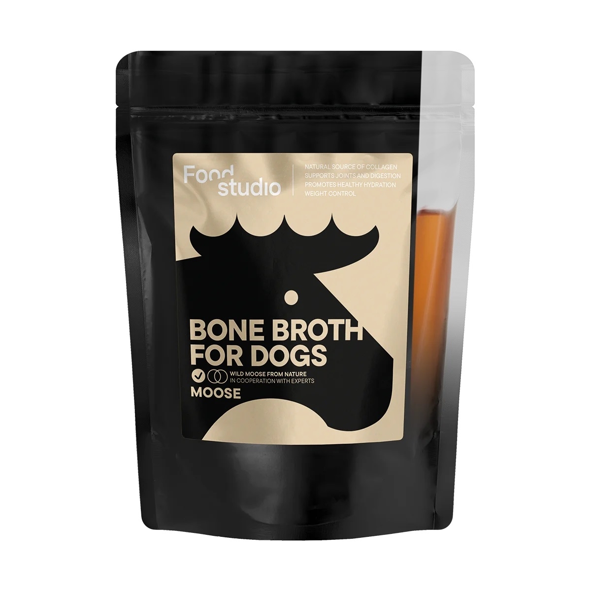 FOODSTUDIO BULJONS SUŅIEM ALNIS 230ML N20 - Produkta attēls