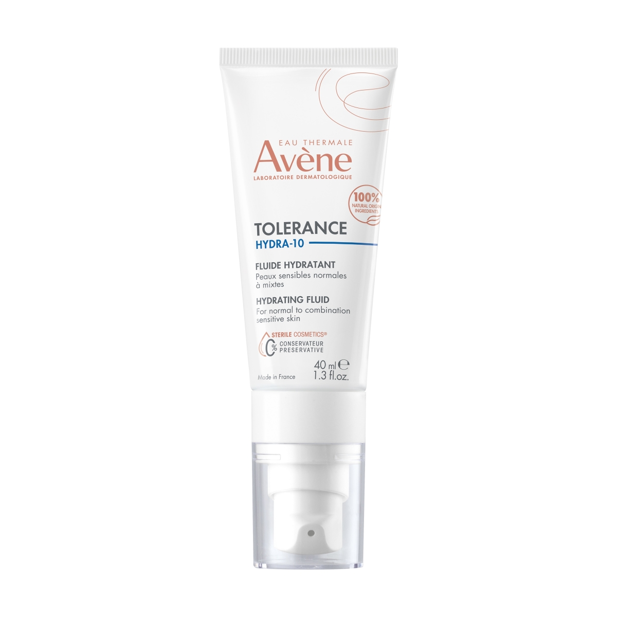 AVÈNE Tolerance Hydra-10 mitrinošs fluīds normālai, kombinētai ādai, 4 - Produkta attēls