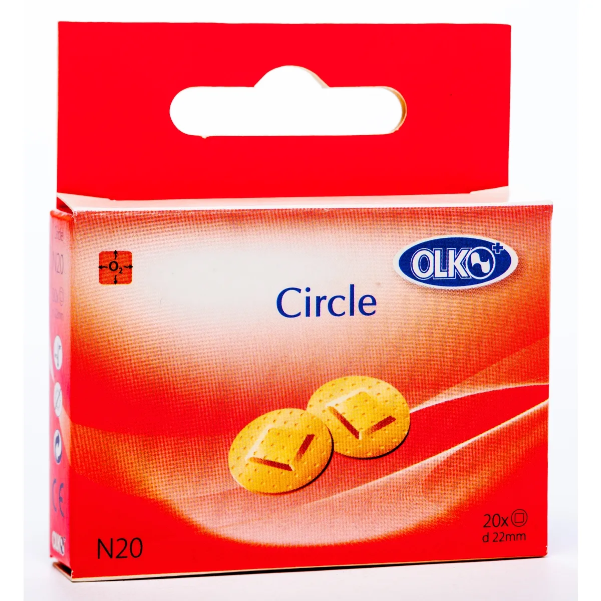 PLĀKSTERI OLKO CIRCLE (APAĻI) N20 - Produkta attēls