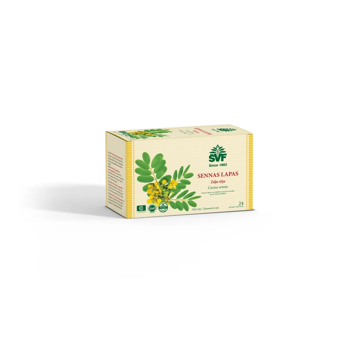Tēja Sennas lapas 1.5 g, 24 gab. - Produkta attēls