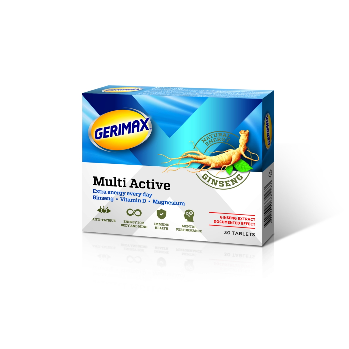 GERIMAX Multi active tabletes, 30 gab. - Produkta attēls