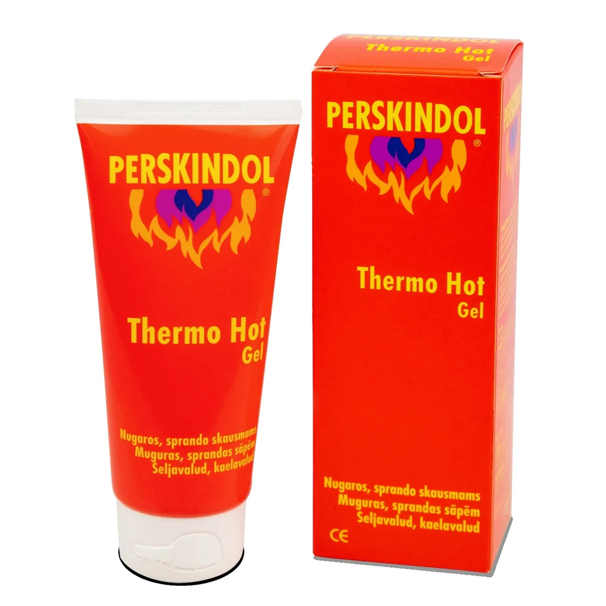 PERSKINDOL THERMO HOT GEL 100 ml - Produkta attēls