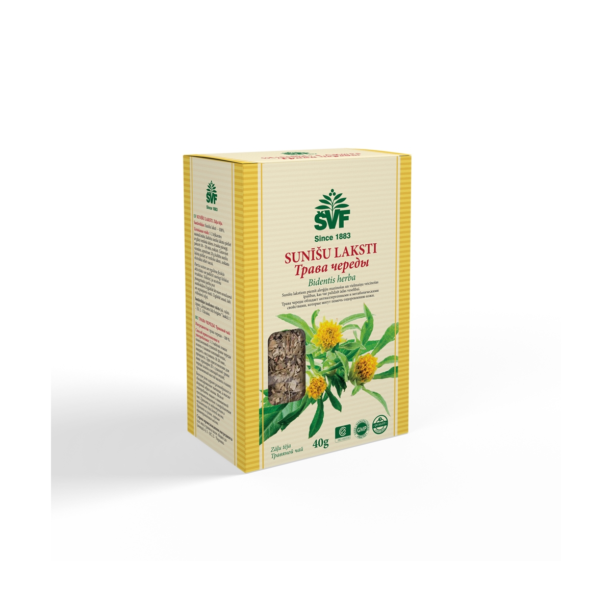 Tēja SUNĪŠU (Bidens tripartita) laksti, 40 g - Produkta attēls