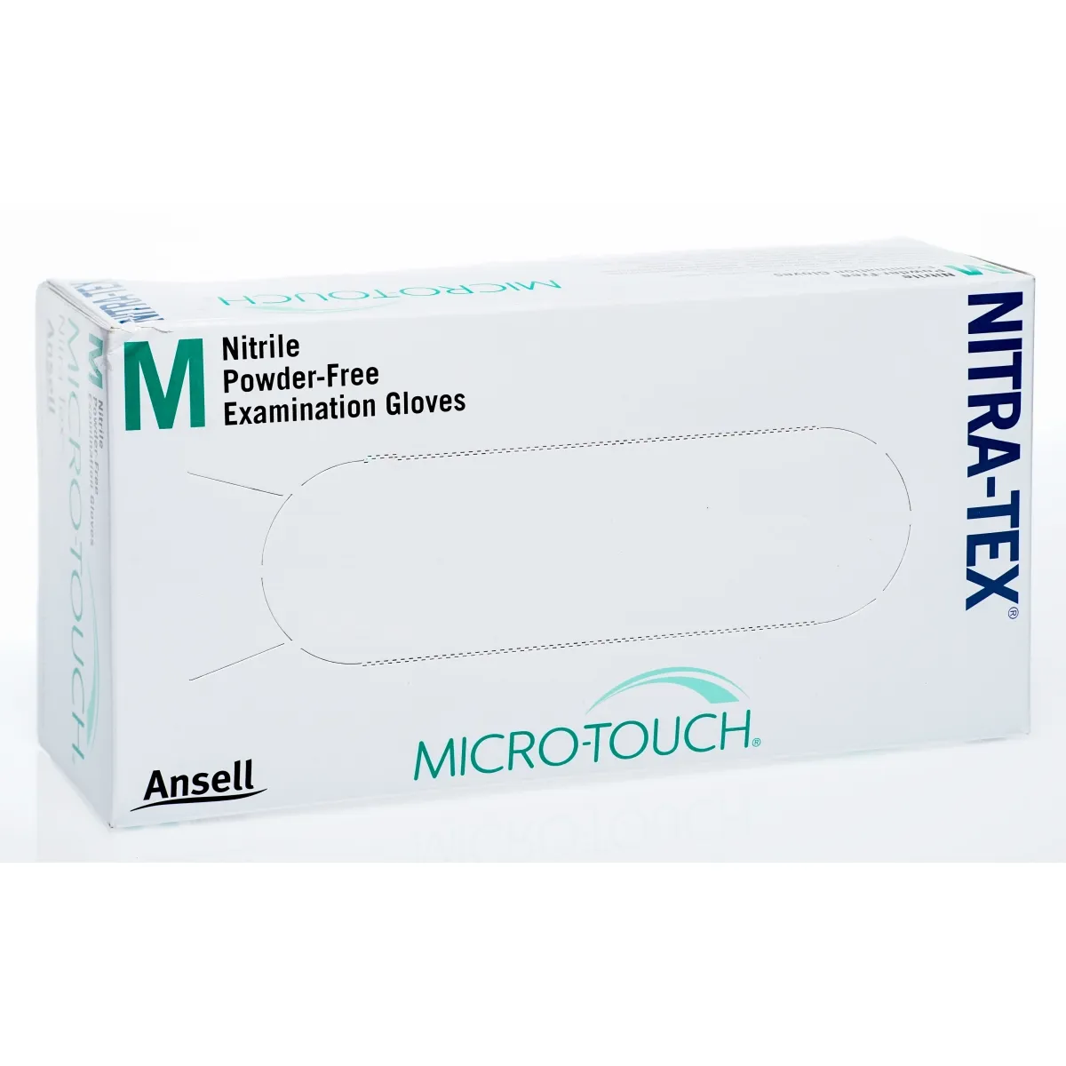 ANSEL CIMDI MICRO-TOUCH NITRA-TEX M N100 - Produkta attēls