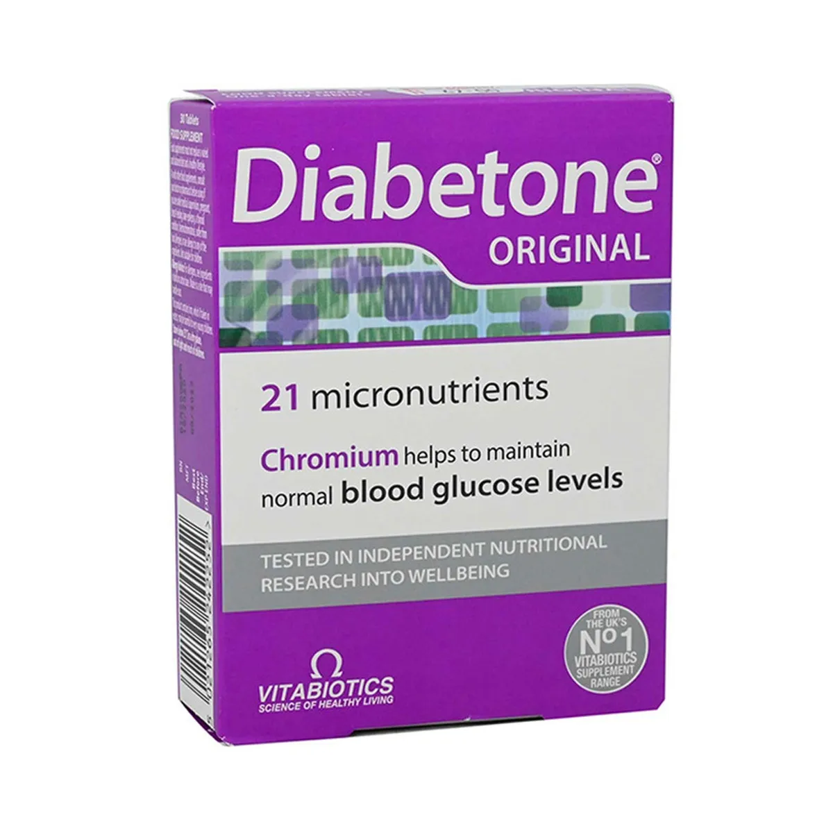 DIABETONE®,  tabletes, 30 gab. - Produkta attēls