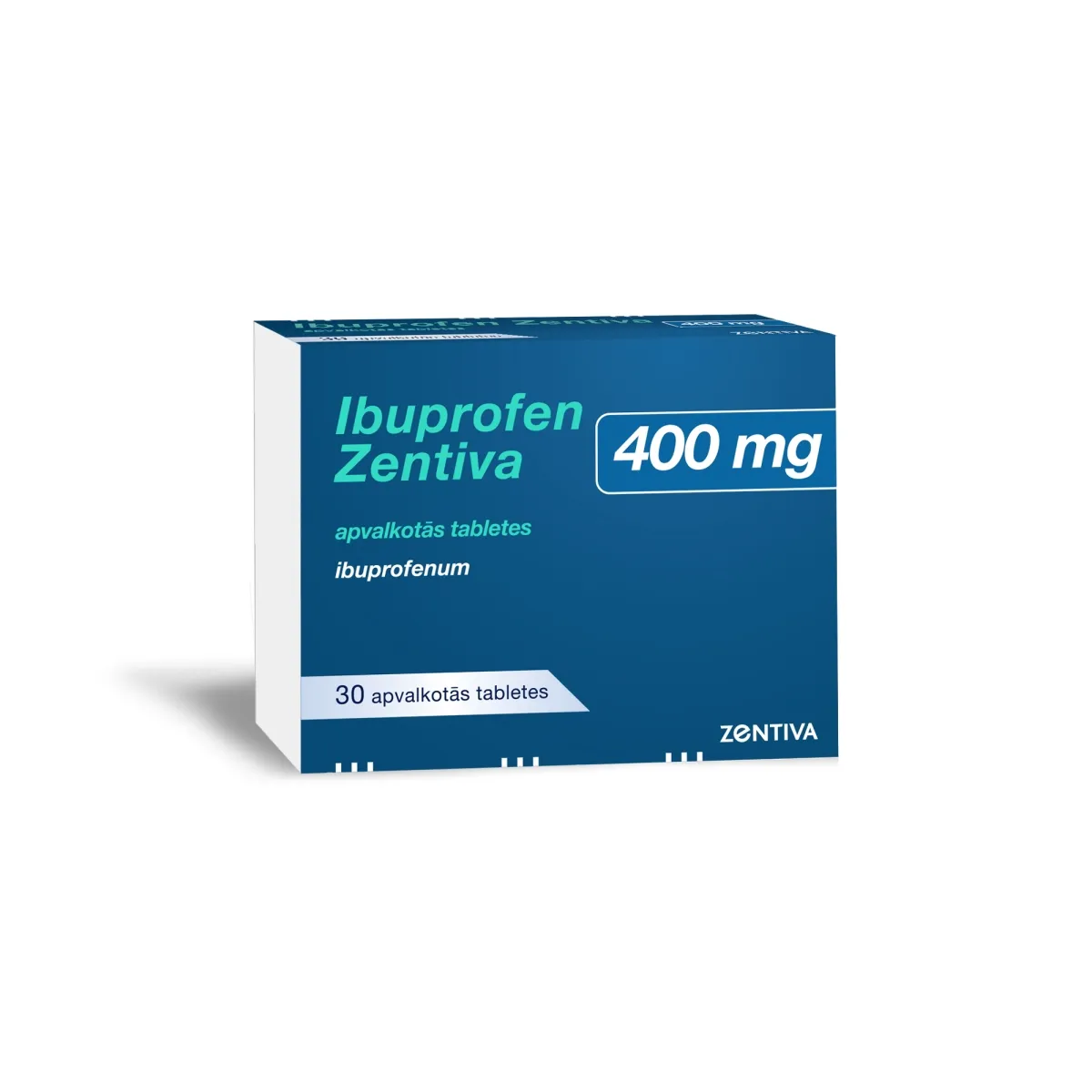 IBUPROFEN Zenitiva 400mg tabletes, 30 gab. - Produkta attēls