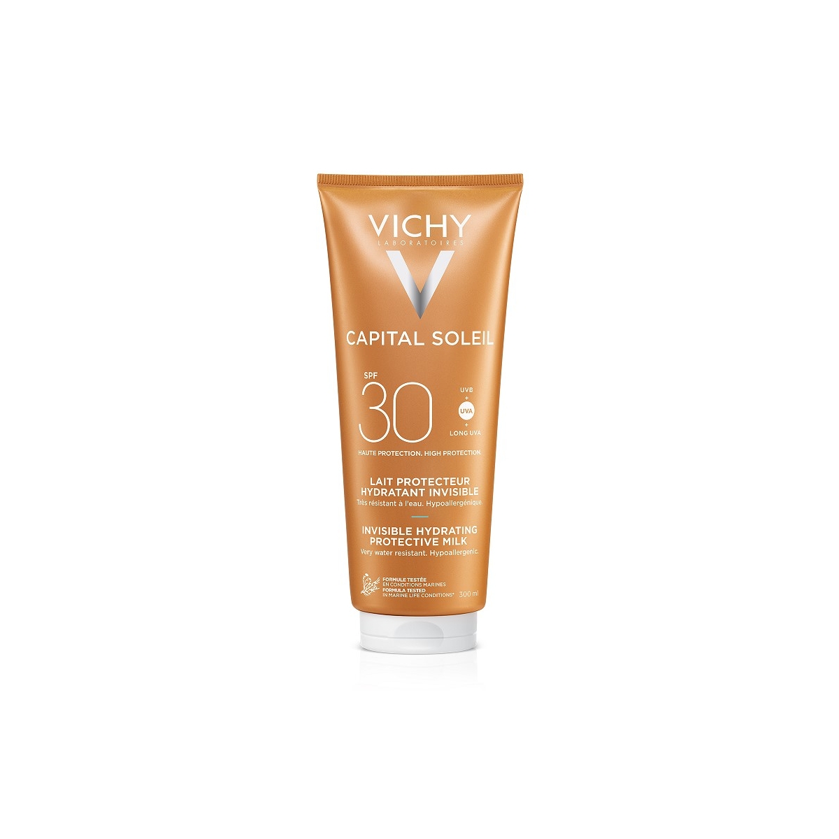 VICHY CAPITAL SOLEIL Losjons ķermenim un sejai SPF 30, 300 ml - Produkta attēls