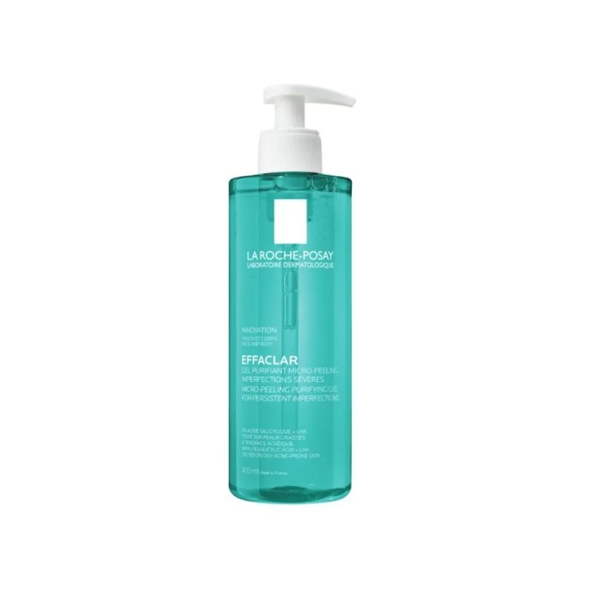 LA ROCHE-POSAY Effaclar Micro-Peeling gels 400ml - Produkta attēls