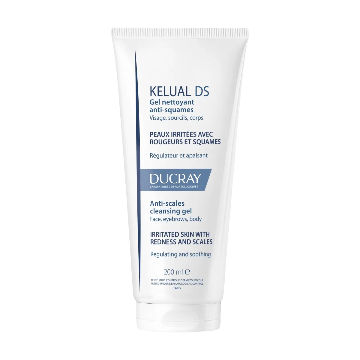DUCRAY Kelual DS attīrošs gels, 200 ml - Produkta attēls
