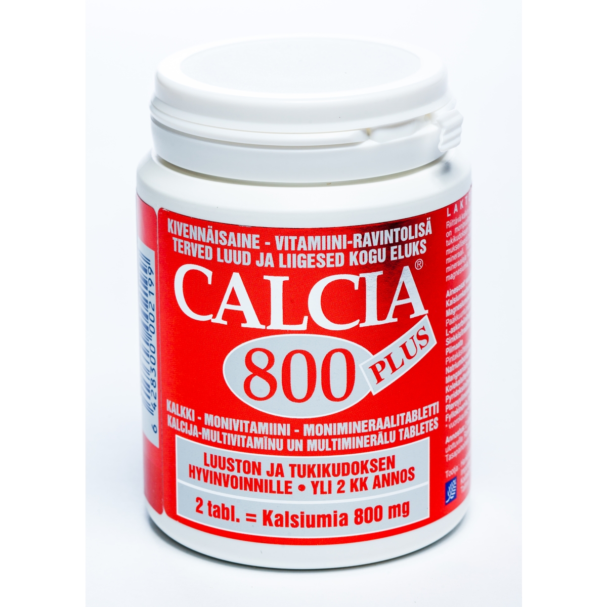HKK CALCIA 800 PLUS (CA+MG) TABLETES N140 - Produkta attēls