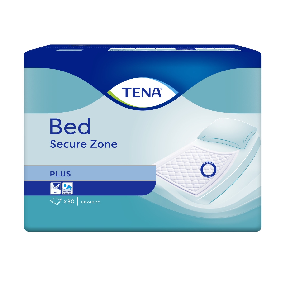 TENA Bed Plus paladziņi 40x60cm, 30 gab. - Produkta attēls
