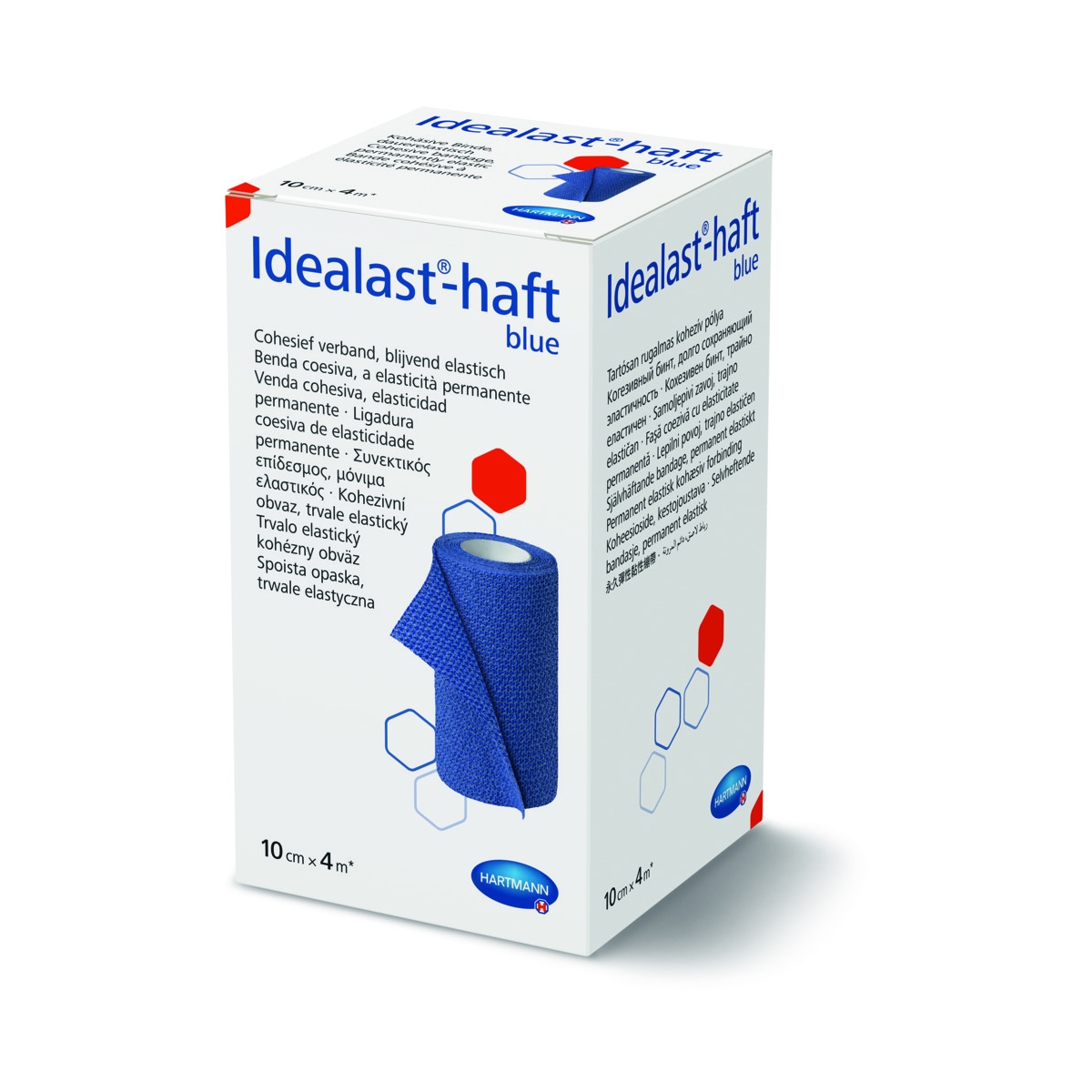 IDEALAST-HAFT elastīga saite (zila), 10 cm x 4 m - Produkta attēls