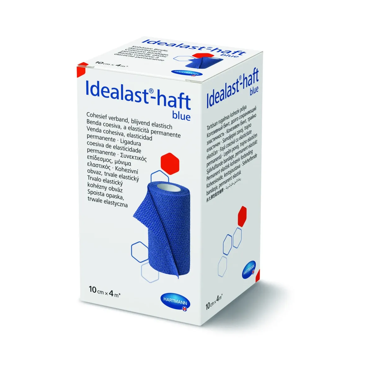 IDEALAST-HAFT elastīga saite (zila), 10 cm x 4 m - Produkta attēls