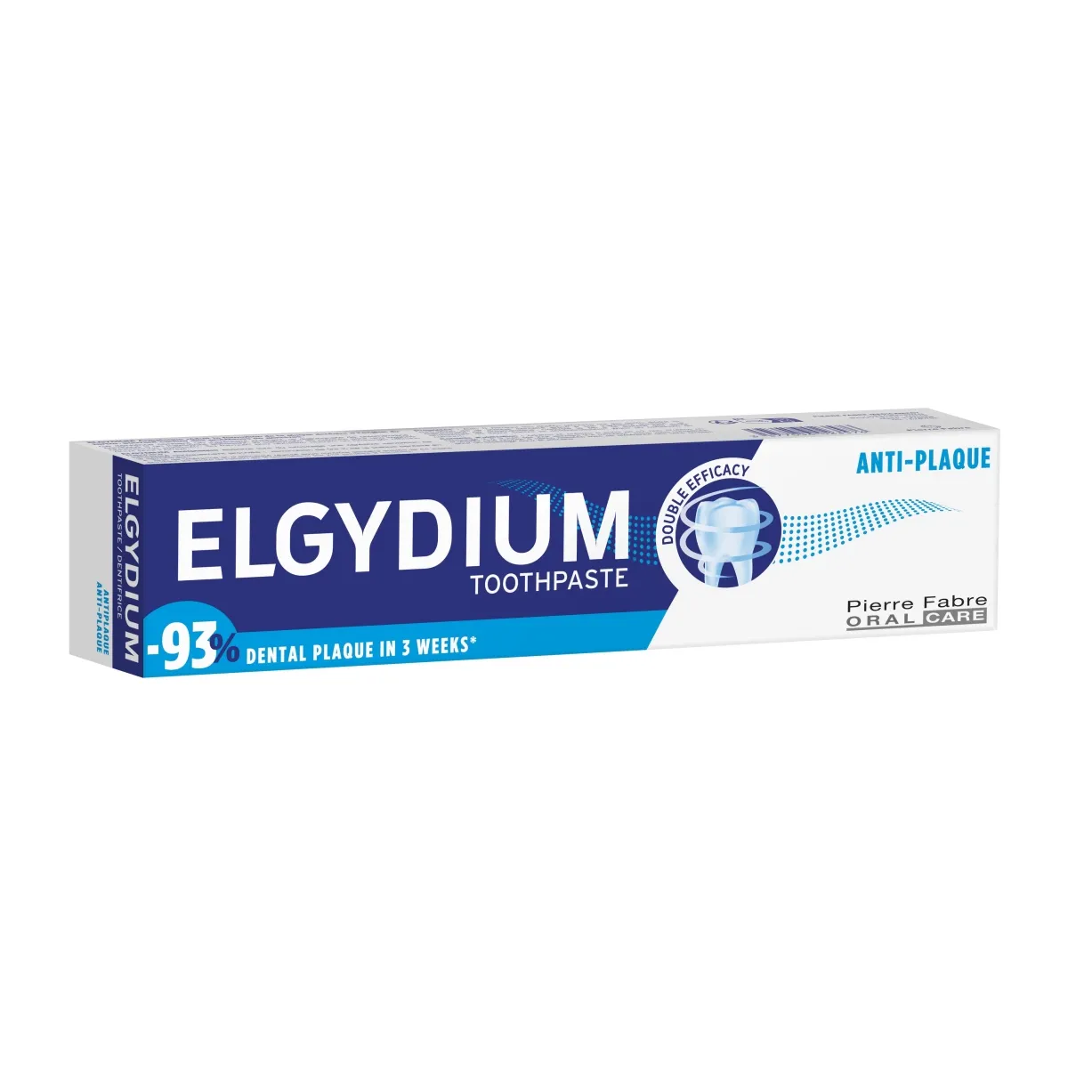 ELGYDIUM Antiplaque zobu pasta, 75 ml - Produkta attēls