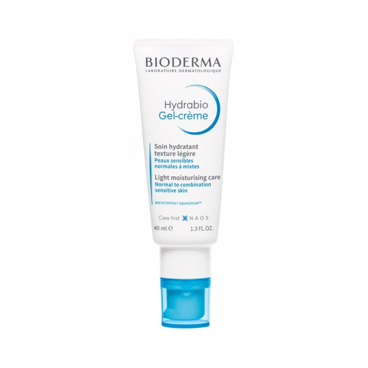 BIODERMA Hydrabio Gel-Crème krēms, 40 ml - Produkta attēls