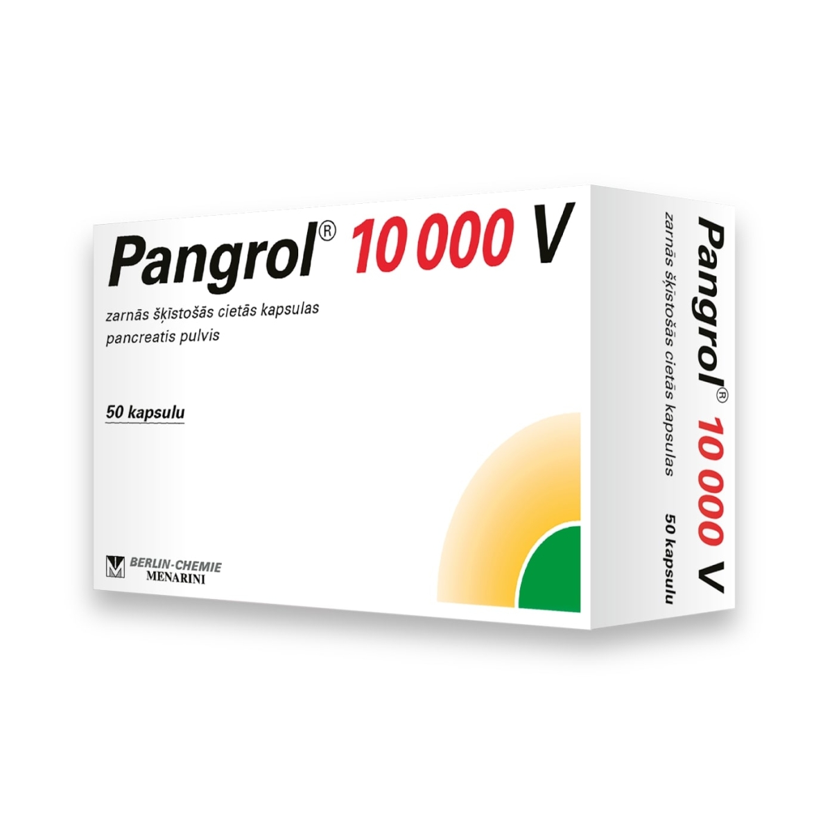 PANGROL 10000 CPS N50  (BLISTERIS) - Produkta attēls