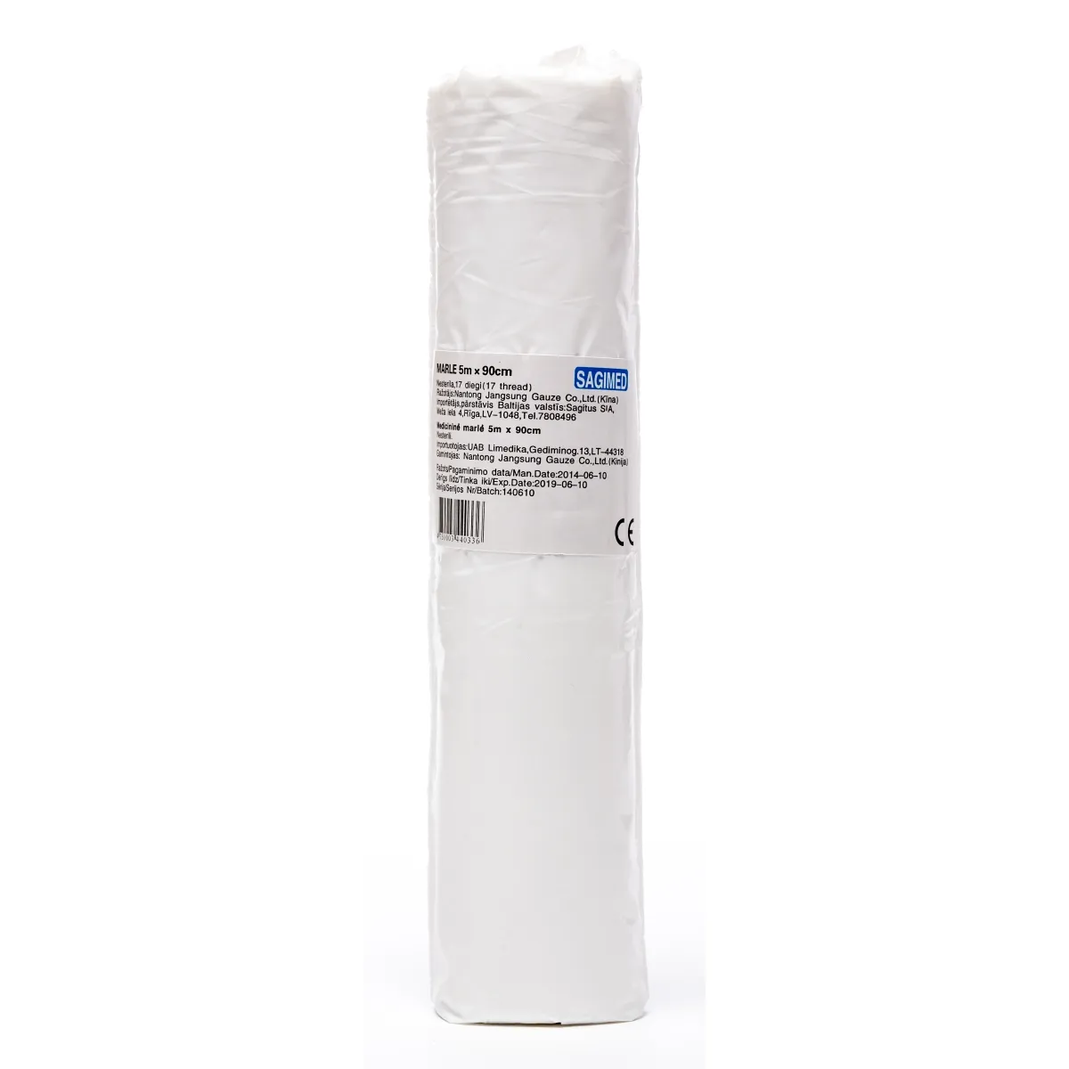 MARLE MEDICĪNISKĀ (17 DIEGI) 5Mx90CM (SAGIMED) - Produkta attēls
