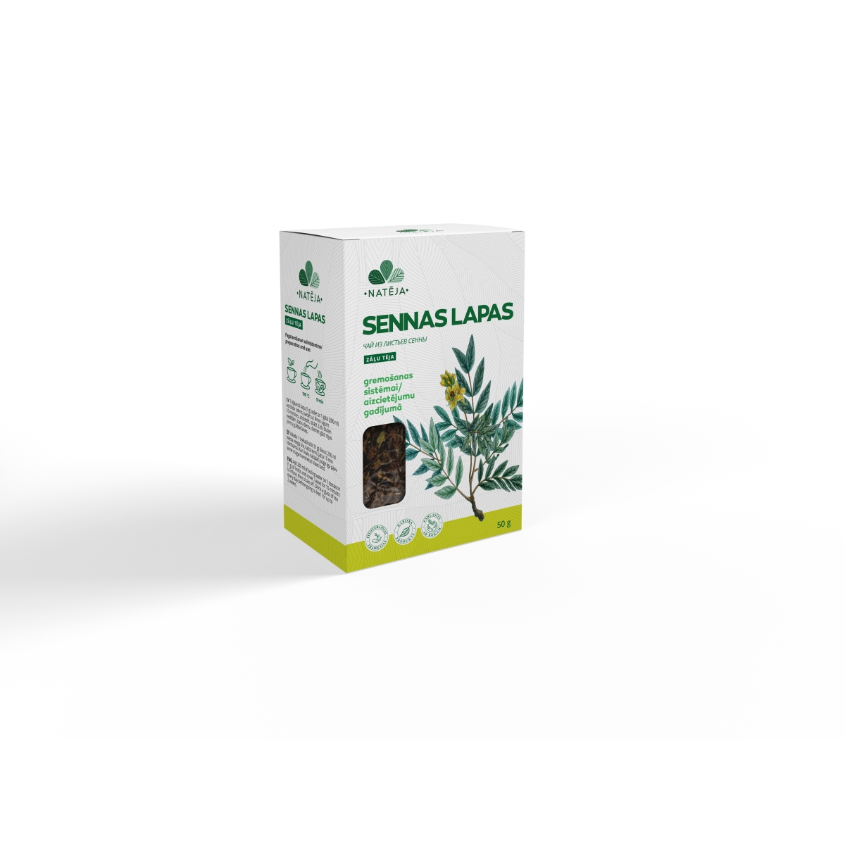 NATĒJA Sennas lapu tēja, 50g - Produkta attēls