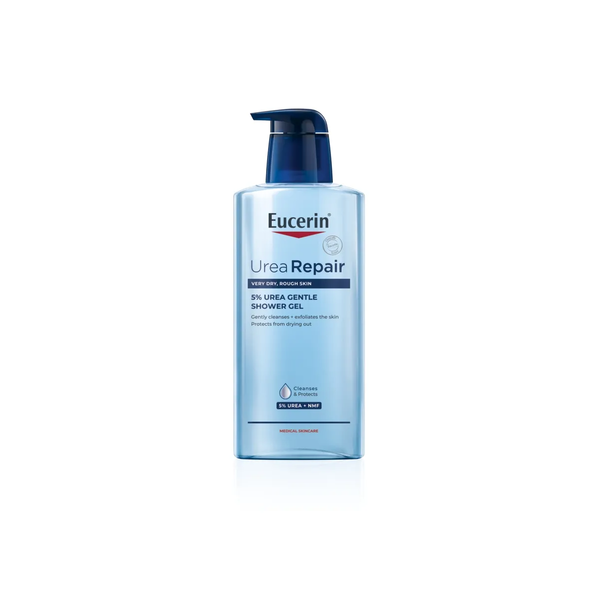 EUCERIN Urea Repair dušas želeja 5%, 400 ml - Produkta attēls