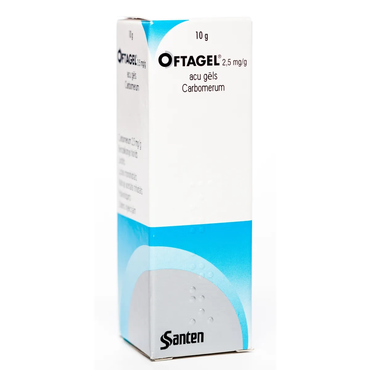 OFTAGEL 2.5MG/G ACU GĒLS 10G - Produkta attēls