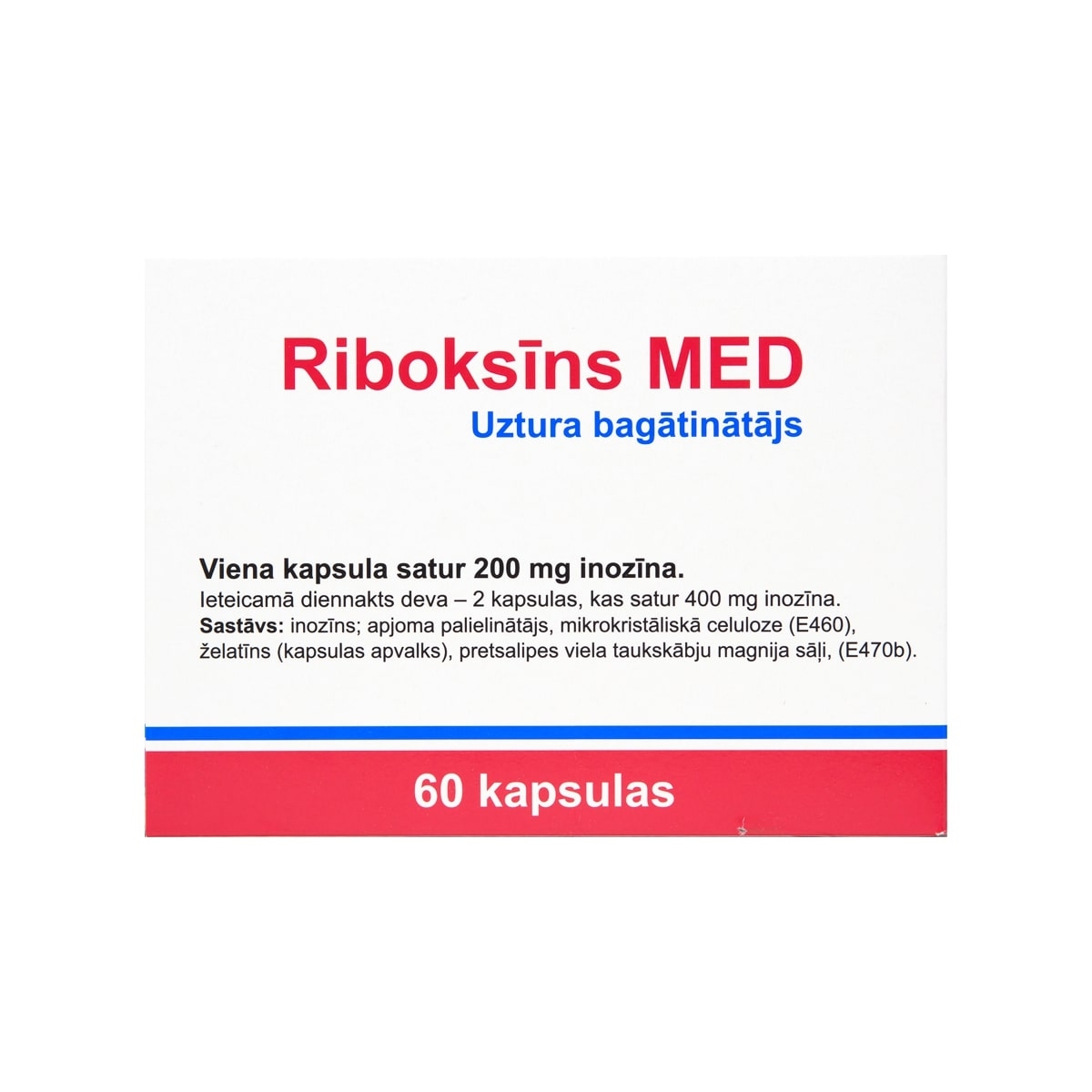Riboksīns MED kaps. N60 - Produkta attēls