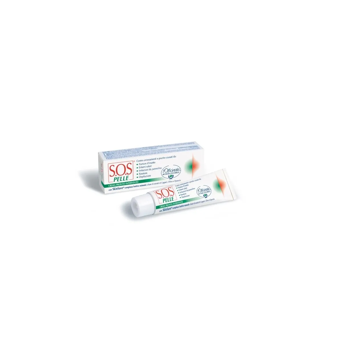 CICCARELLI Sos Pelle pirmās palīdzības krēms, 25 ml - Produkta attēls