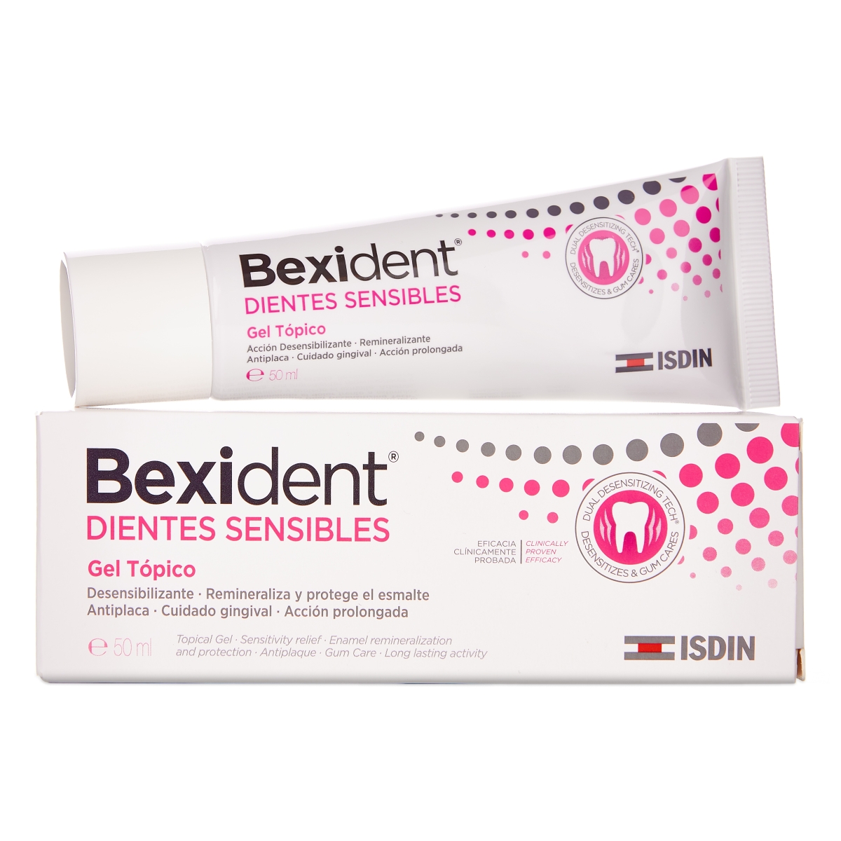 BEXIDENT Bioadhesive gels jūtīgiem zobiem, 50 ml - Produkta attēls
