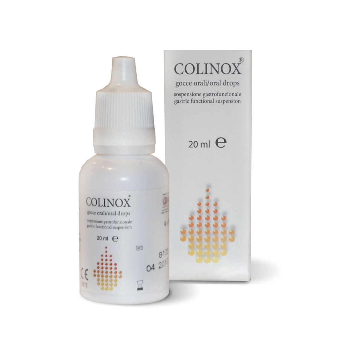 COLINOX®  20 ml  Suspensija kuņģa - zarnu trakta darbības uzlabošanai - Produkta attēls