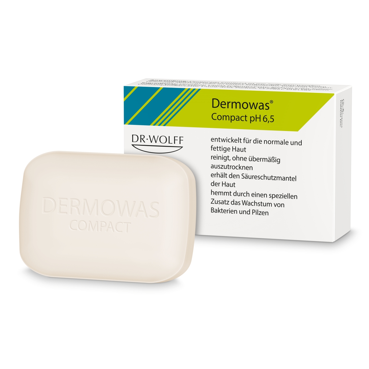 DERMOWAS® Compact pH 6,5 ziepes, 100 g - Produkta attēls
