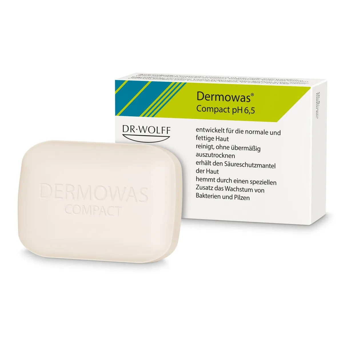 DERMOWAS® Compact pH 6,5 ziepes, 100 g - Produkta attēls