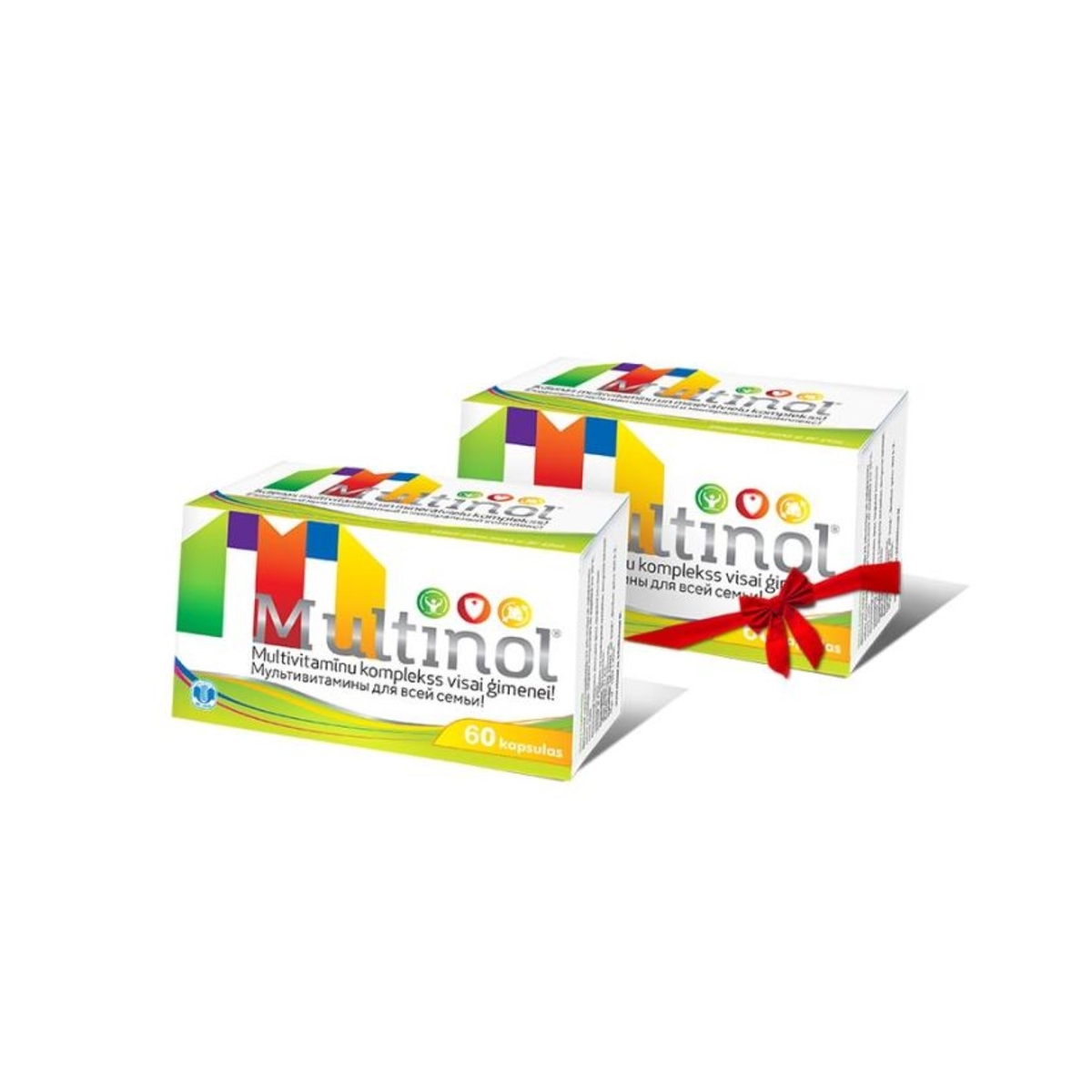 MULTINOL kapsulas (1+1), 60 gab. - Produkta attēls