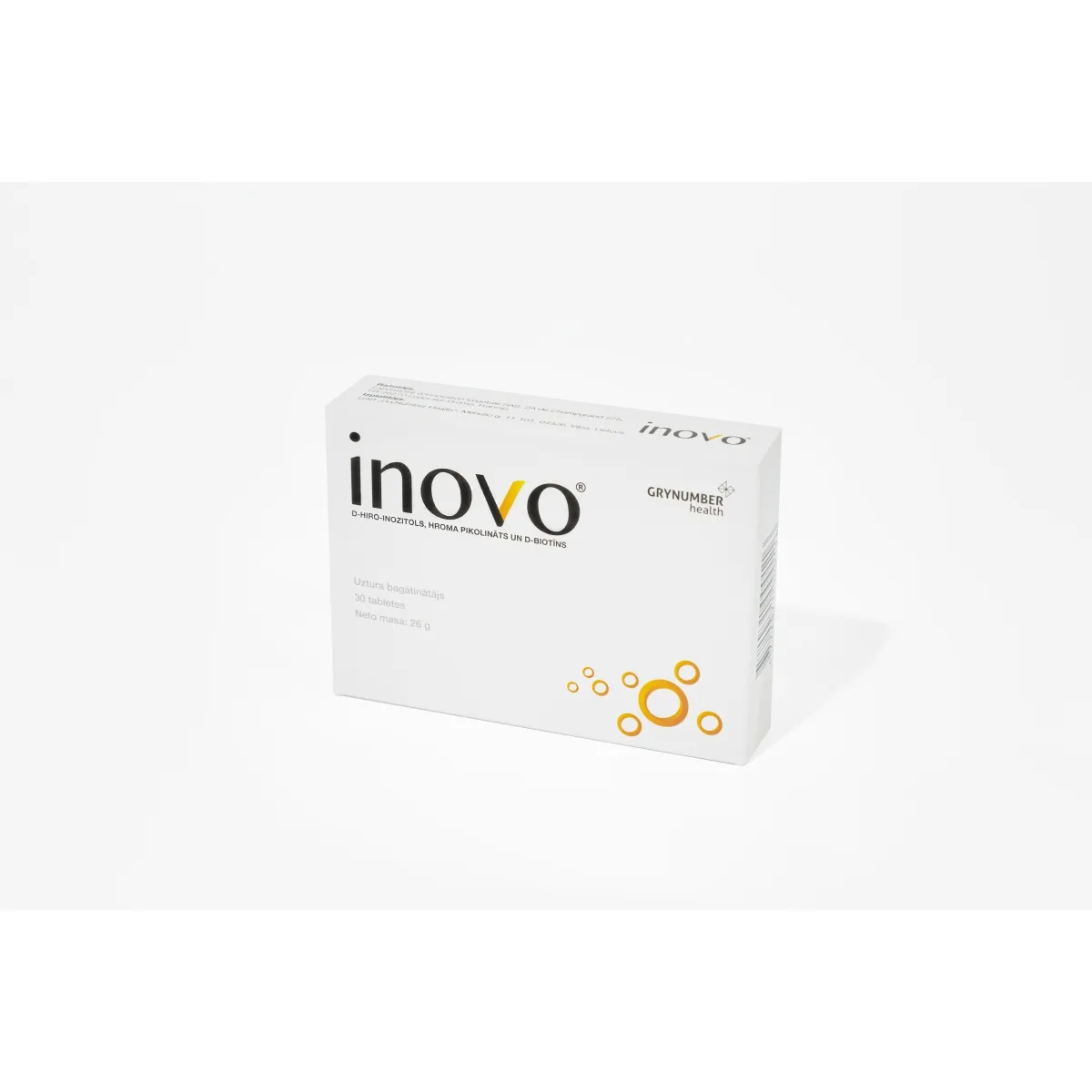 INOVO tabletes, 30 gab. - Produkta attēls