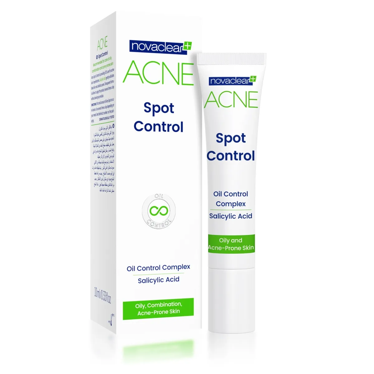 NOVACLEAR Acne lokāls līdzeklis pūtītēm, 10 ml - Produkta attēls