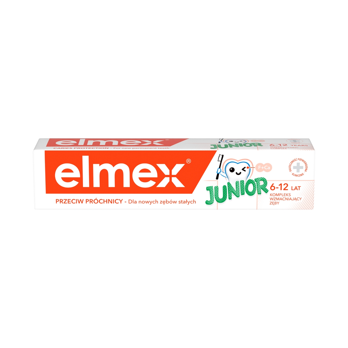 ELMEX® Junior zobu pasta (6 - 12 g.), 75 ml - Produkta attēls