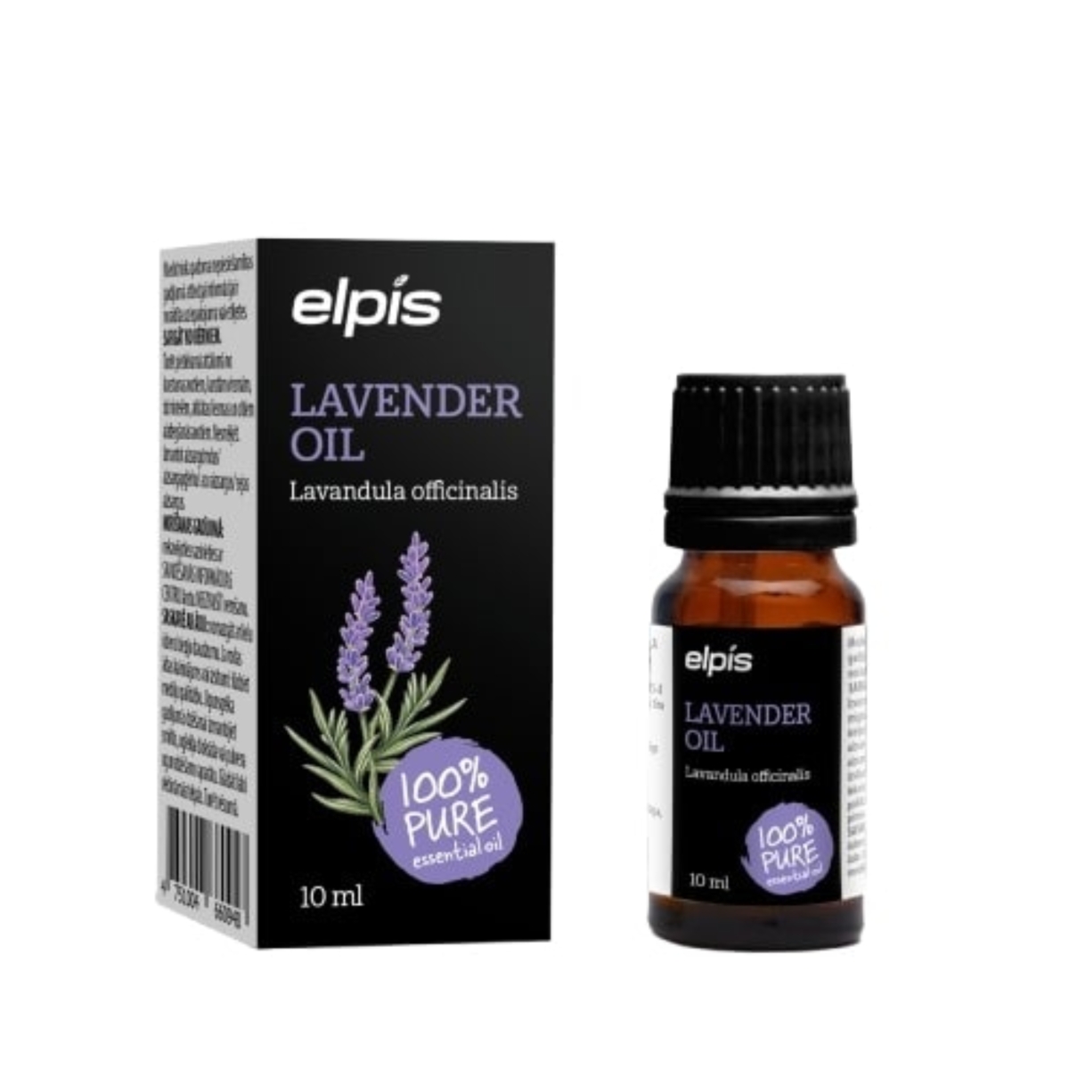 ELPIS Lavandas ēteriskā eļļa, 10 ml - Produkta attēls