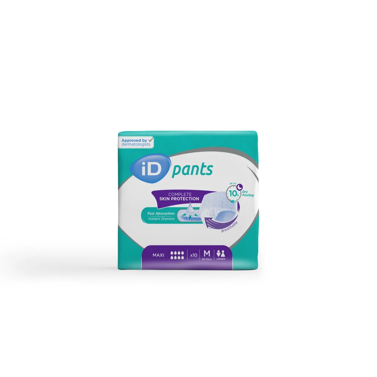 ID Pants Maxi M, 10 gab - Produkta attēls