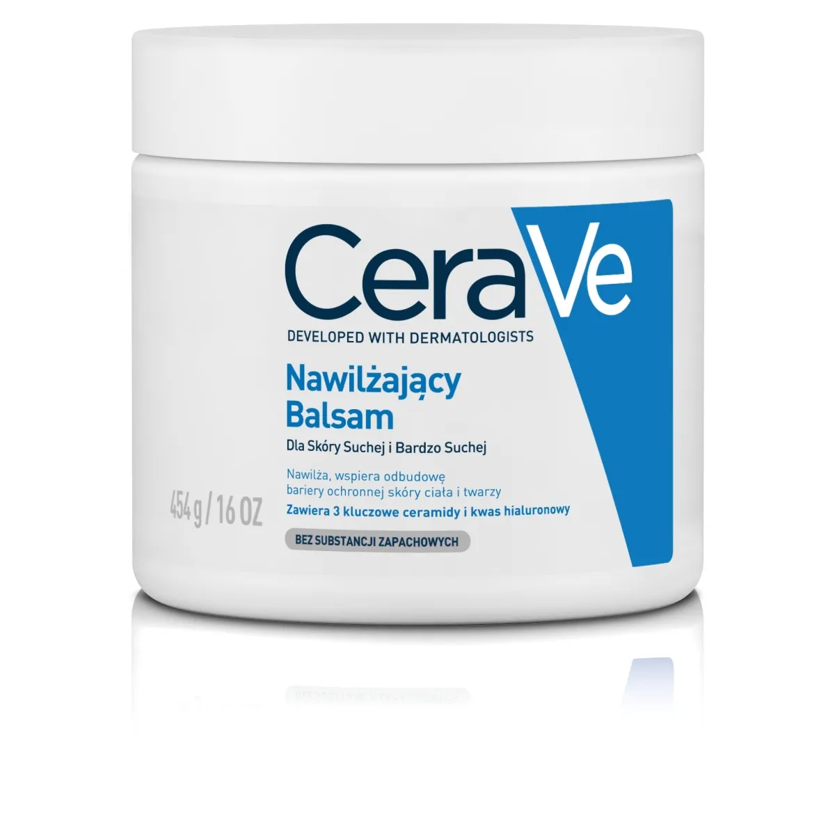 CERAVE mitrinošs krēms sausai un ļoti sausai ādai , 454 g - Produkta attēls