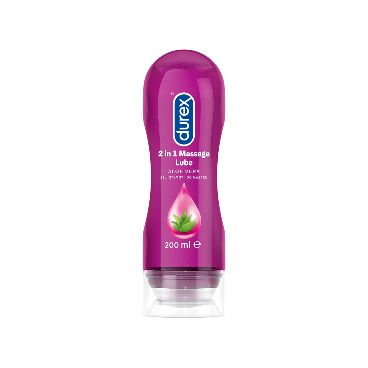 DUREX Play Aloe Vera lubrikants, 200 ml - Produkta attēls