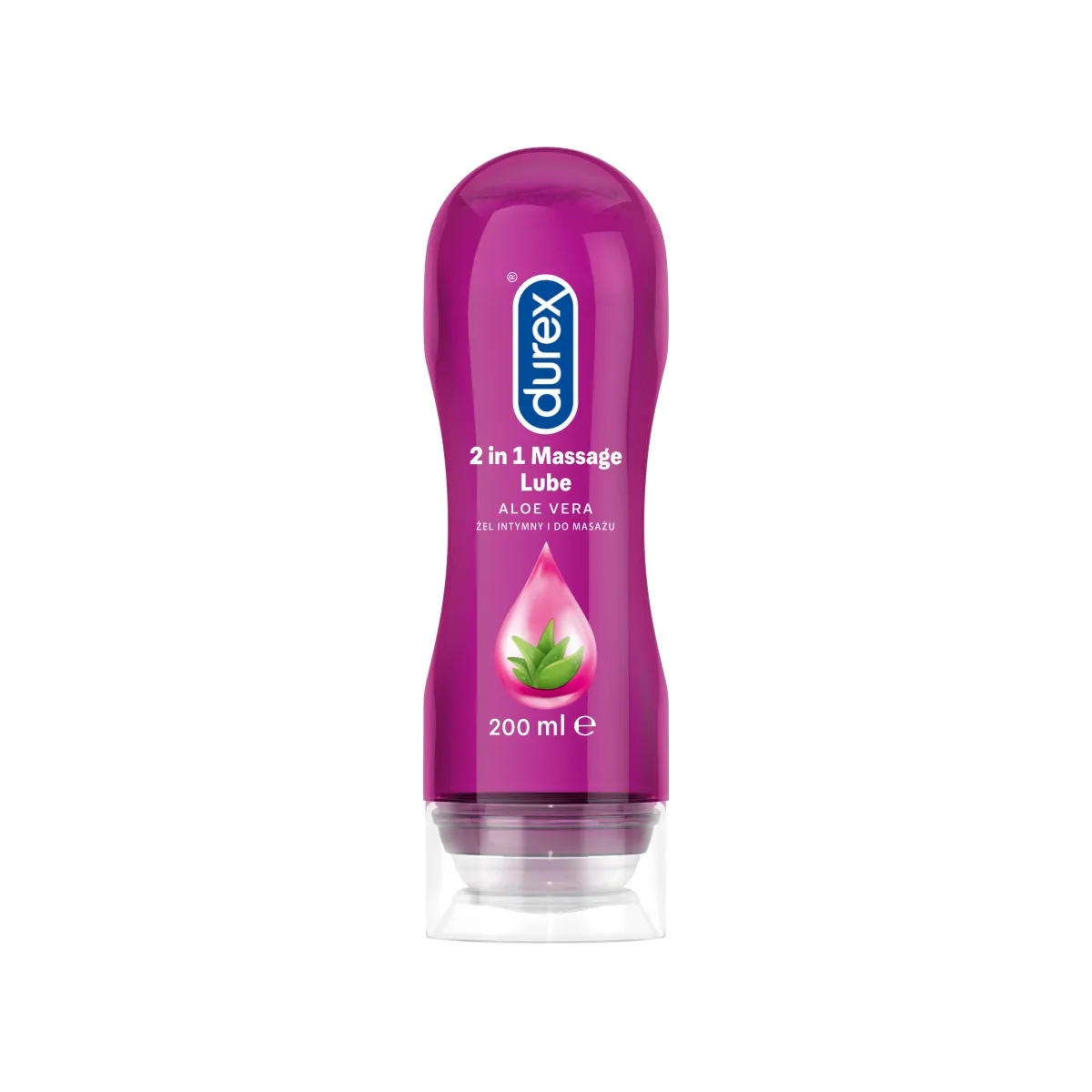 DUREX Play Aloe Vera lubrikants, 200 ml - Produkta attēls