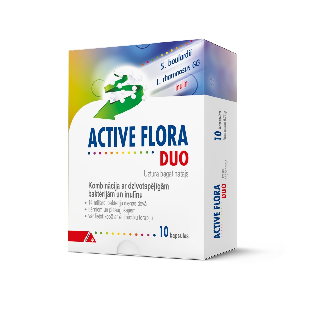 ACTIVE FLORA Duo kapsulas, 10 gab. - Produkta attēls