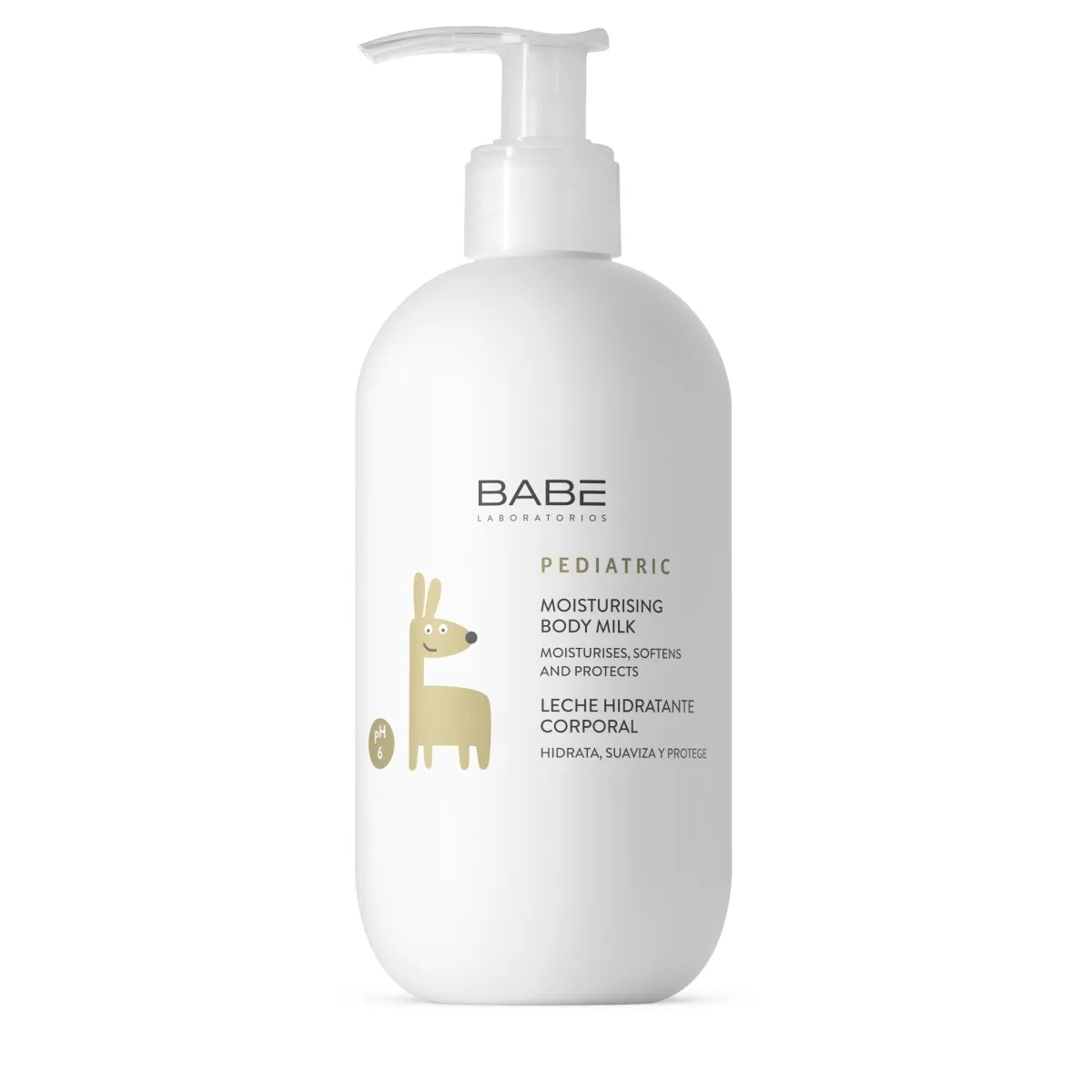 BABE Pediatric mitrinošs ķermeņa pieniņš, 500ml - Produkta attēls